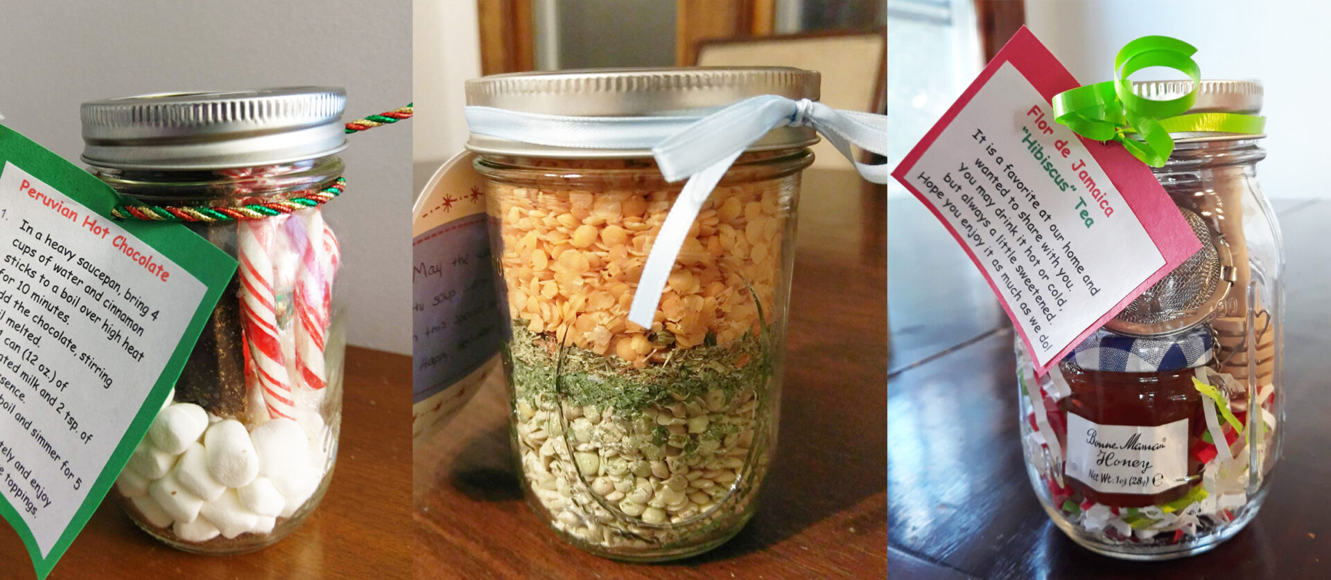 3 Easy Mason Jars Christmas Gift Ideas