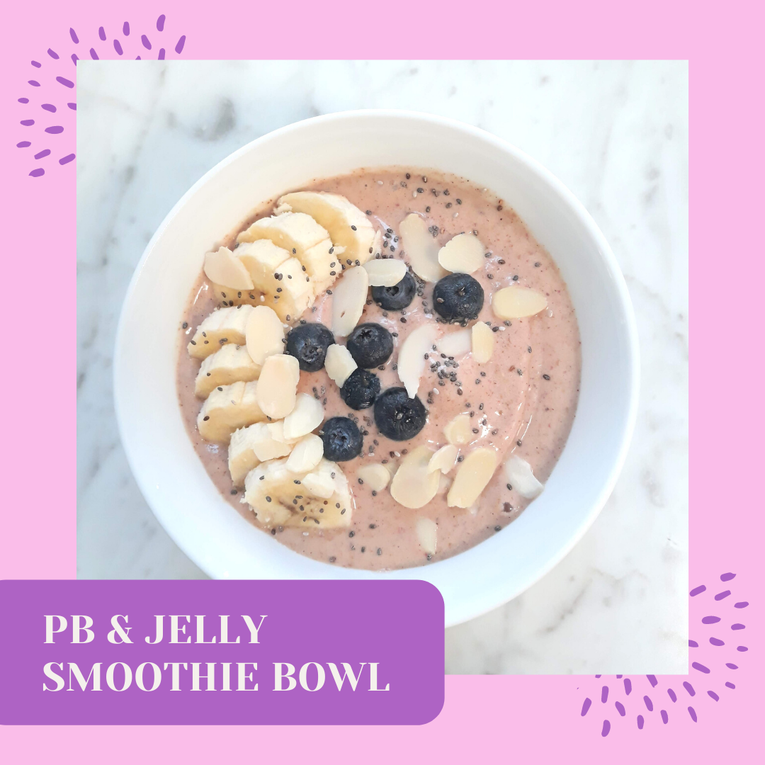 Smoothie bowl de PB&J
